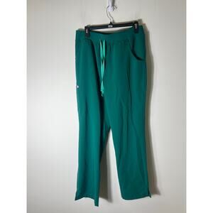 FIGS hunter green large tall kade